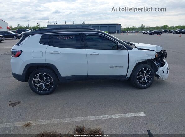 3C4NJDCNXST556257 2025 JEEP COMPASS White Вид задньої частини салону