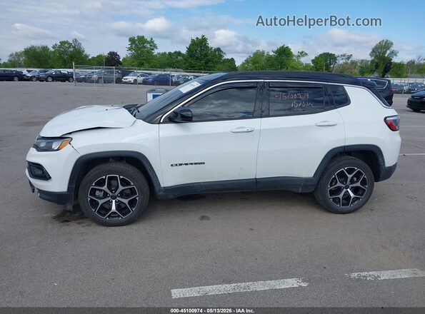 3C4NJDCNXST556257 2025 JEEP COMPASS White Панорамний вид салону 360°