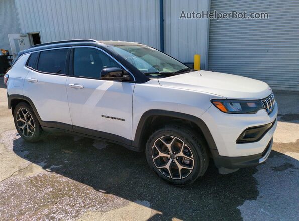 3C4NJDCNXST556954 2025 JEEP COMPASS White Передня права чверть