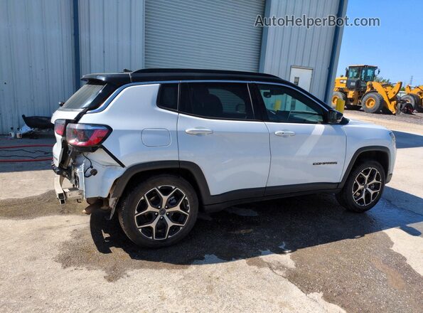 3C4NJDCNXST556954 2025 JEEP COMPASS White Задня права чверть