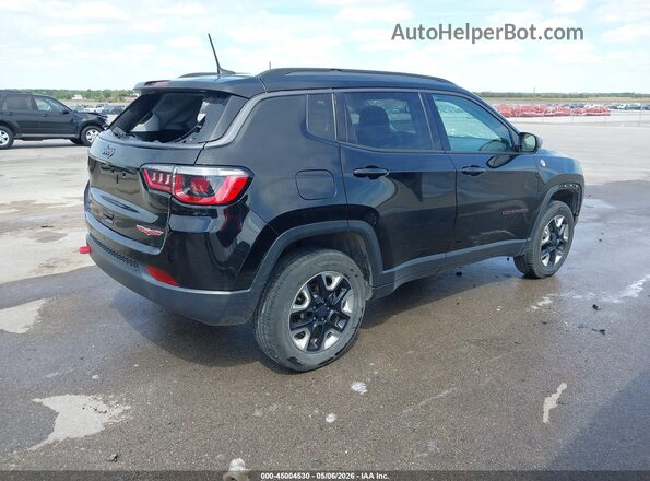 3C4NJDDB0JT210740 2018 JEEP COMPASS Black უკანა მარჯვენა
