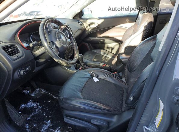 3C4NJDDB0MT602444 2021 JEEP COMPASS Gray წინა სალონის ხედი