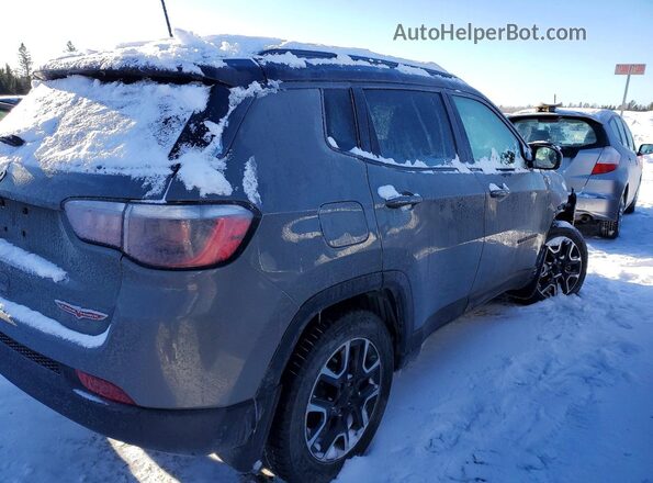 3C4NJDDB0MT602444 2021 JEEP COMPASS Gray უკანა მარჯვენა