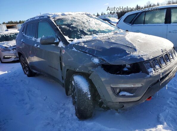 3C4NJDDB0MT602444 2021 JEEP COMPASS Gray წინა მარჯვენა