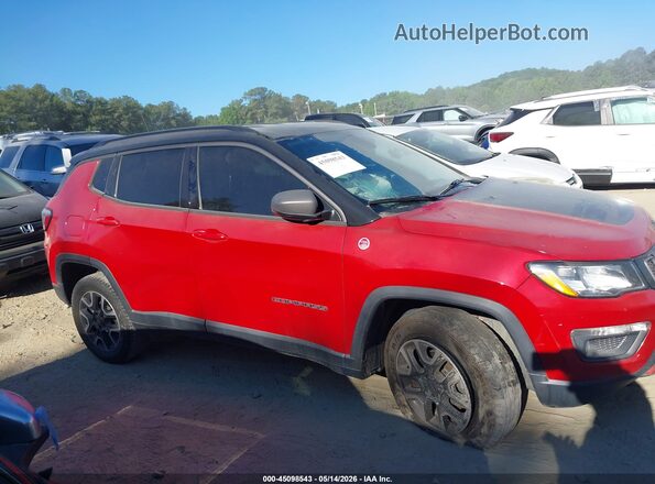 3C4NJDDB1KT766427 2019 JEEP COMPASS Red Սալոնի հետևի տեսք