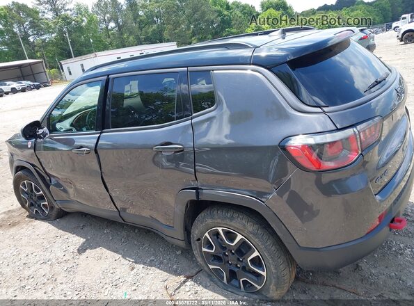 3C4NJDDB1LT151443 2020 JEEP COMPASS Gray წინა ხედი