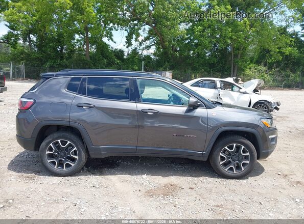 3C4NJDDB1LT151443 2020 JEEP COMPASS Gray უკანა სალონის ხედი