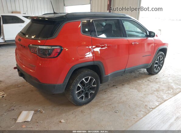 3C4NJDDB1LT236802 2020 JEEP COMPASS Orange Tył prawy