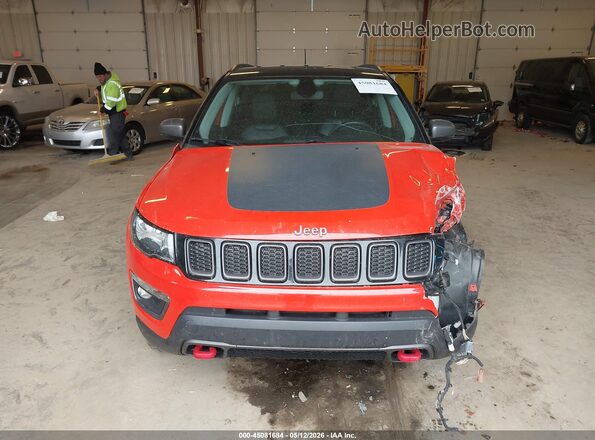 3C4NJDDB1LT236802 2020 JEEP COMPASS Orange Widok zestawu wskaźników