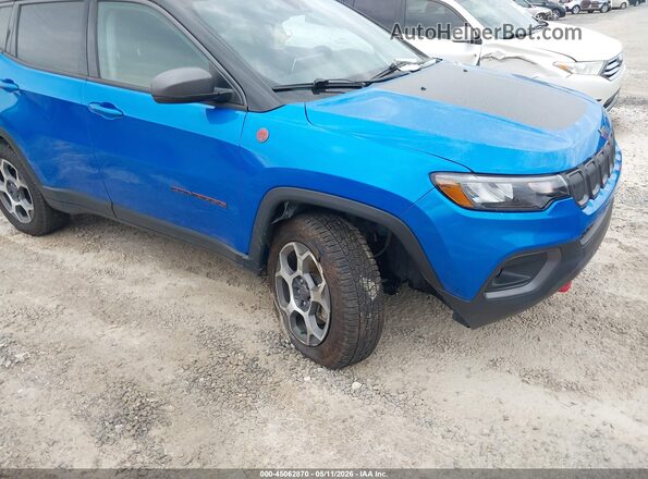 3C4NJDDB1NT111947 2022 JEEP COMPASS Blue 