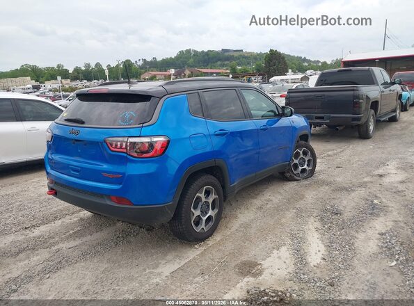 3C4NJDDB1NT111947 2022 JEEP COMPASS Blue 