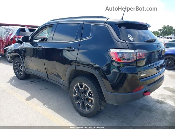 3C4NJDDB2KT748115 2019 JEEP COMPASS Black უკანა მარცხენა