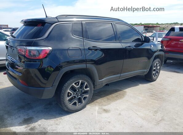 3C4NJDDB2KT748115 2019 JEEP COMPASS Black უკანა მარჯვენა