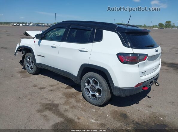 3C4NJDDB2NT193056 2022 JEEP COMPASS White Rear left