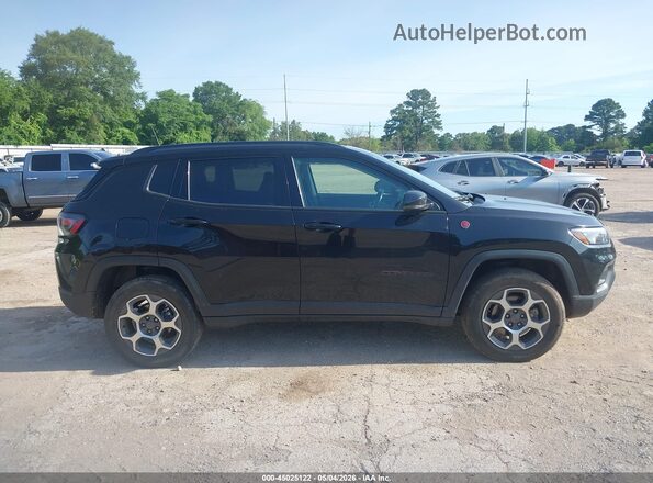 3C4NJDDB2NT207697 2022 JEEP COMPASS Black Vista interior trasera