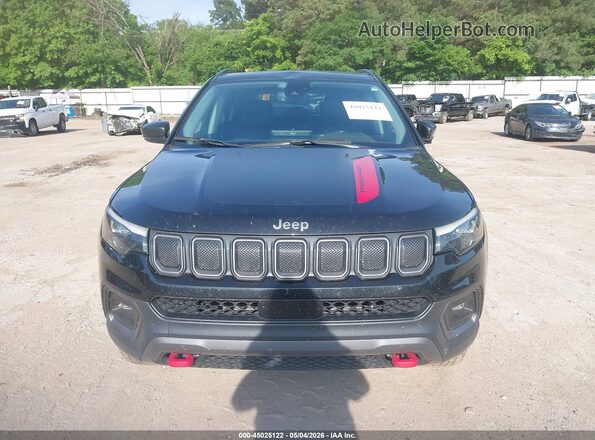 3C4NJDDB2NT207697 2022 JEEP COMPASS Black Vista del cuadro de instrumentos