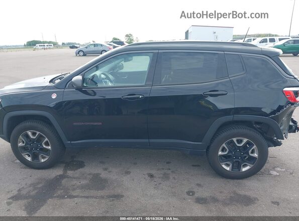 3C4NJDDB3JT419339 2018 JEEP COMPASS Black 