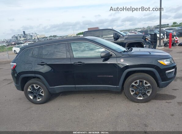 3C4NJDDB3JT419339 2018 JEEP COMPASS Black Панорамний вид салону 360°