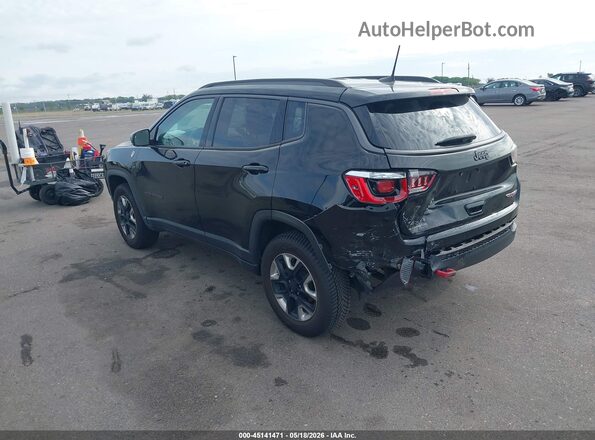 3C4NJDDB3JT419339 2018 JEEP COMPASS Black Задня ліва чверть