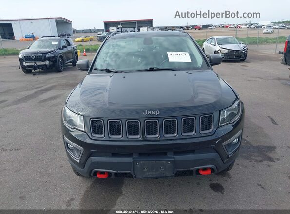 3C4NJDDB3JT419339 2018 JEEP COMPASS Black Вид задньої частини салону