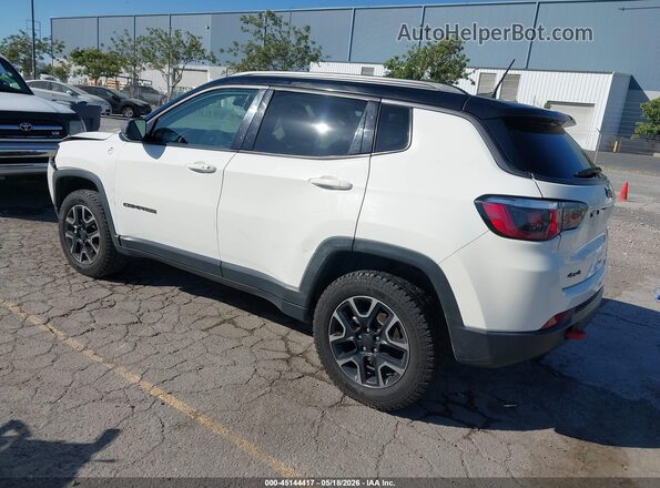 3C4NJDDB3KT709727 2019 JEEP COMPASS White უკანა მარცხენა
