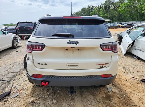 3C4NJDDB3KT723191 2019 JEEP COMPASS Белый Вид сзади