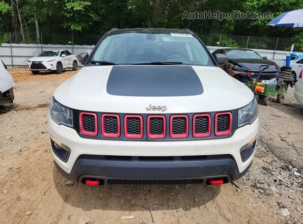 3C4NJDDB3KT723191 2019 JEEP COMPASS Белый Вид спереди