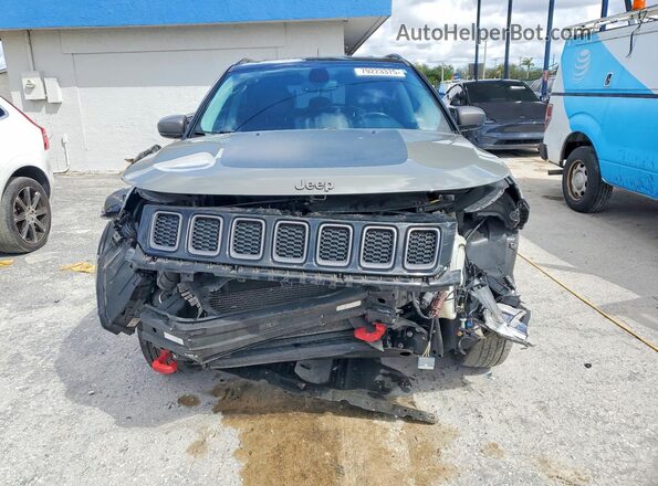 3C4NJDDB3LT132960 2020 JEEP COMPASS Gray Vista frontal