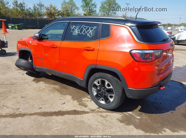 3C4NJDDB4HT656447 2017 JEEP NEW COMPASS Orange Trasero izquierdo