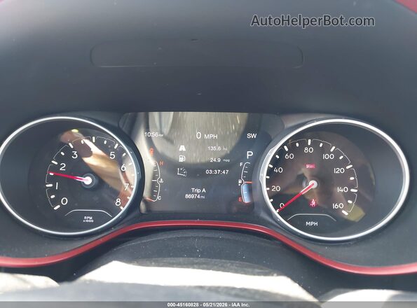 3C4NJDDB4HT656447 2017 JEEP NEW COMPASS Orange Vista de los asientos traseros