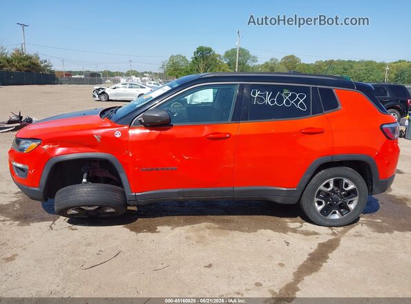 3C4NJDDB4HT656447 2017 JEEP NEW COMPASS Orange Vista interior de 360 grados