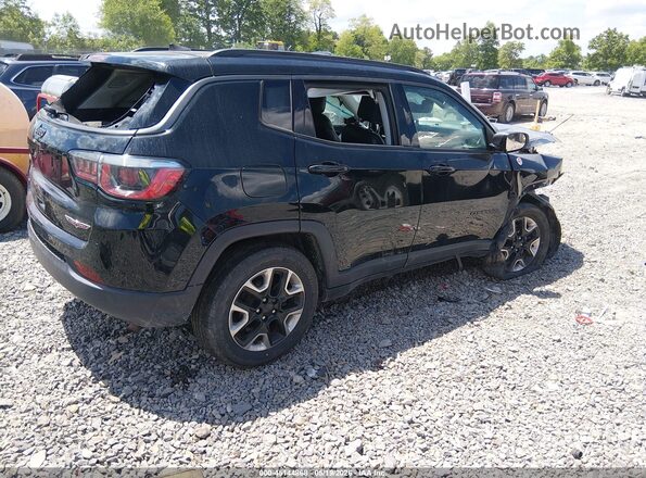 3C4NJDDB4HT689724 2017 JEEP NEW COMPASS Black Rear right