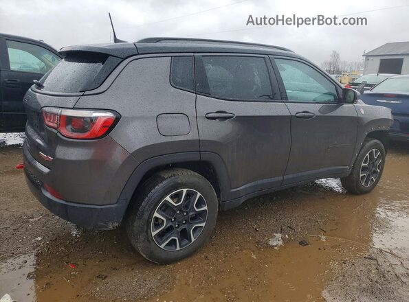 3C4NJDDB4LT239158 2020 JEEP COMPASS Gray Задня права чверть
