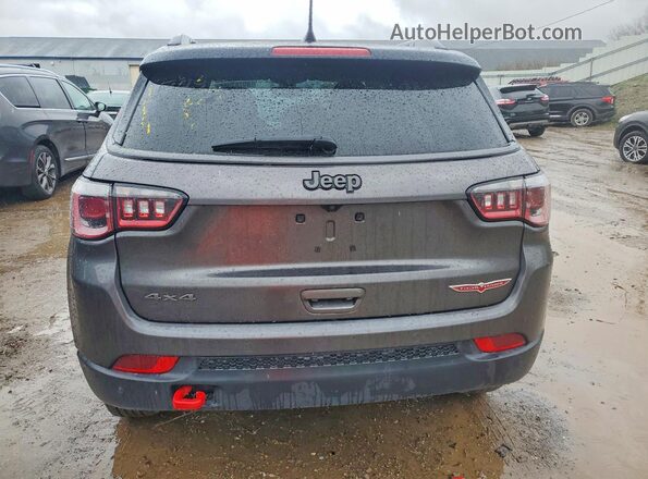 3C4NJDDB4LT239158 2020 JEEP COMPASS Gray Вид ззаду