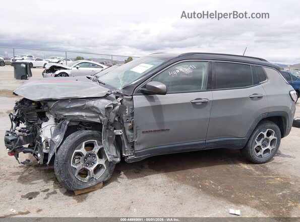 3C4NJDDB4NT106144 2022 JEEP COMPASS Gray 