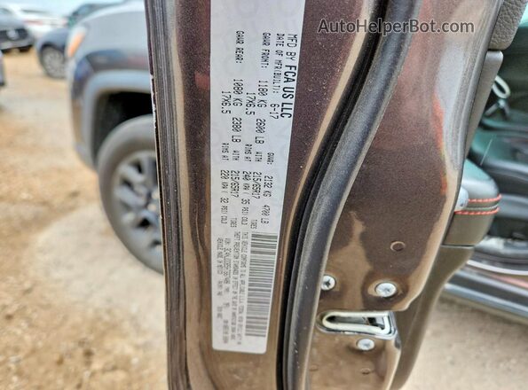 3C4NJDDB5HT667408 2017 JEEP COMPASS Серый Вид наклейки с VIN-кодом