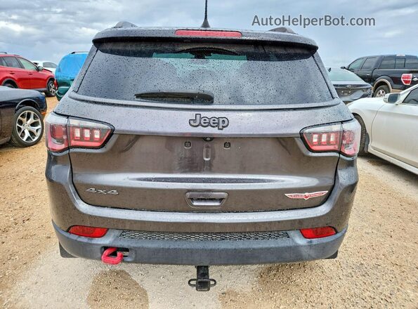 3C4NJDDB5HT667408 2017 JEEP COMPASS Серый Вид сзади