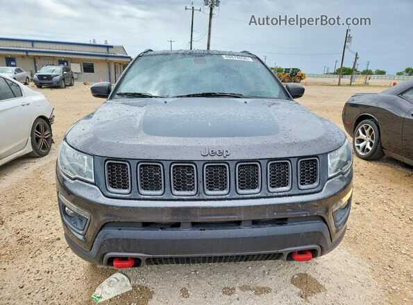 3C4NJDDB5HT667408 2017 JEEP COMPASS Серый Вид спереди