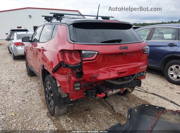 3C4NJDDB5LT160887 2020 JEEP COMPASS Red წინა ხედი