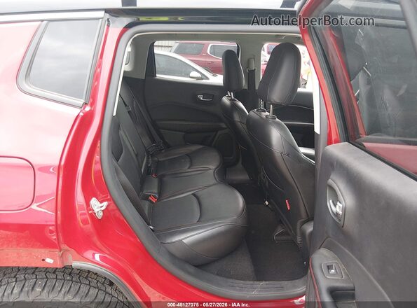 3C4NJDDB5LT160887 2020 JEEP COMPASS Red VIN კოდის სტიკერის ხედი