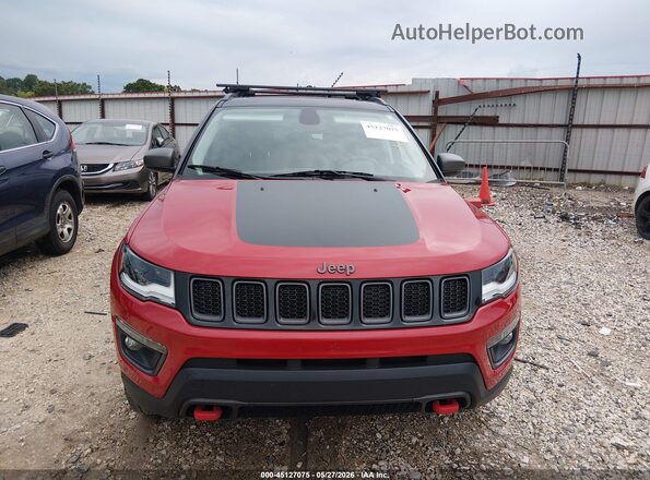 3C4NJDDB5LT160887 2020 JEEP COMPASS Red უკანა სალონის ხედი