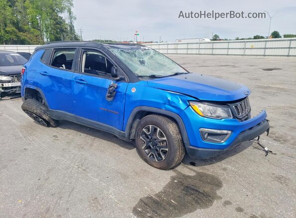 3C4NJDDB5MT586984 2021 JEEP COMPASS Blue 