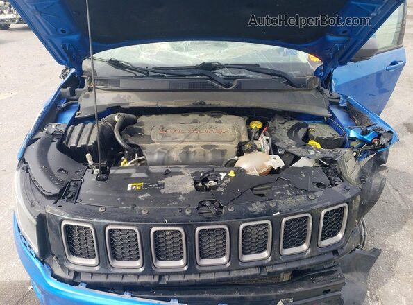 3C4NJDDB5MT586984 2021 JEEP COMPASS Blue 
