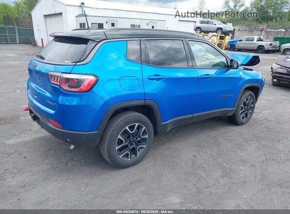 3C4NJDDB6KT728952 2019 JEEP COMPASS Blue 