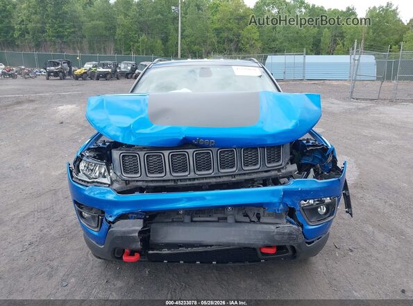 3C4NJDDB6KT728952 2019 JEEP COMPASS Blue 