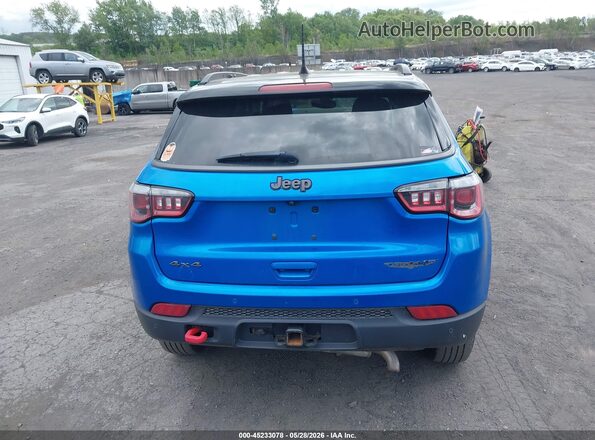 3C4NJDDB6KT728952 2019 JEEP COMPASS Blue 