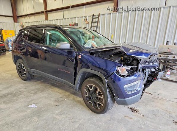 3C4NJDDB6KT733245 2019 JEEP COMPASS Blue 