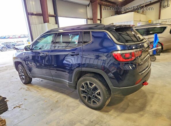 3C4NJDDB6KT733245 2019 JEEP COMPASS Blue 
