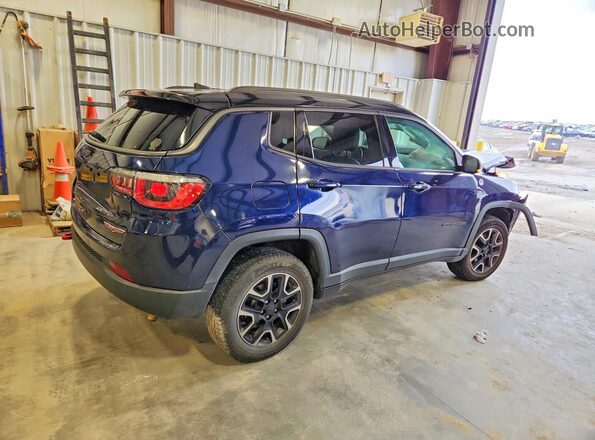 3C4NJDDB6KT733245 2019 JEEP COMPASS Blue 