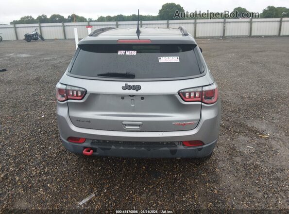 3C4NJDDB6KT739529 2019 JEEP COMPASS Gray 